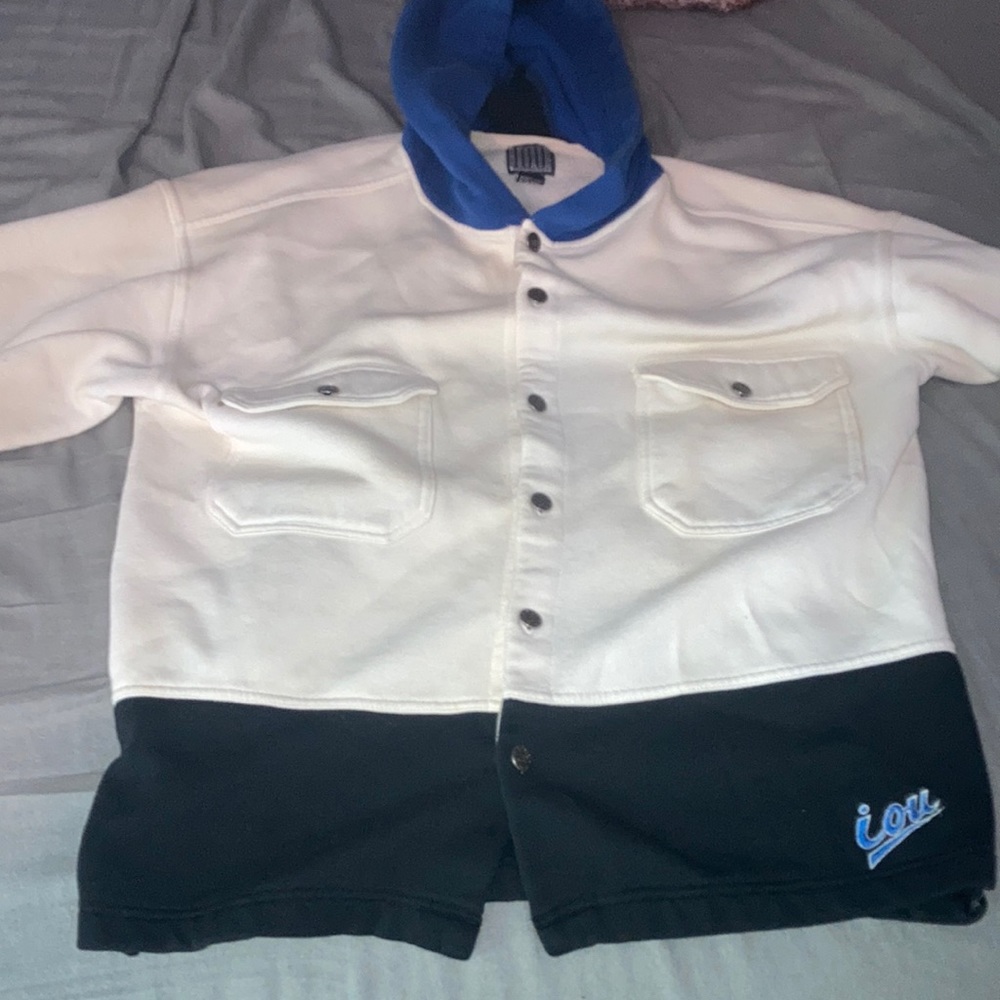 Vintage IOU button up jacket